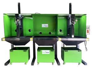U Type Double De-Canning Unit Barrel Type