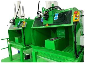 C Type Double De-Canning Unit With Platform