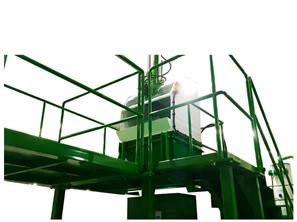 C Type Single De-Canning Unit With Platform